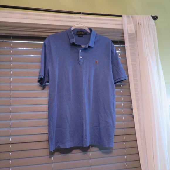Polo Ralph Lauren Polo Shirt size Large in Blue Great Condition. - Picture 1 of 5